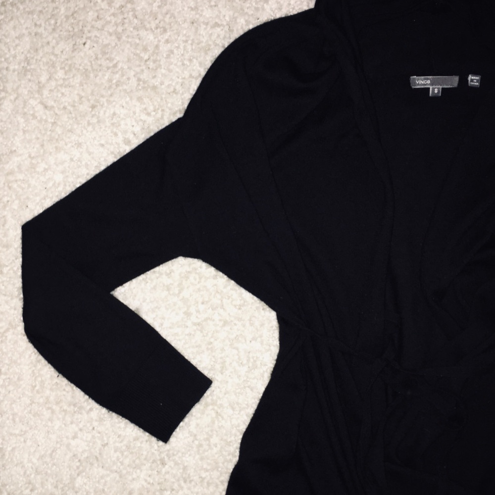 Vince Tie Cardigan - Picture 3 of 5